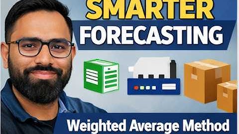 Weighted Moving Average (WMA) | Practical Forecasting for Inventory & Demand Planning