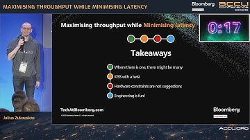 Maximising Throughput & Minimising Latency in High-Performance C++ Code - Julius Zukauskas ACCU 2025