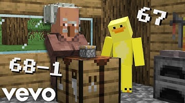 What Is This Villager Doing? - Blud Calculator Minecraft Parody