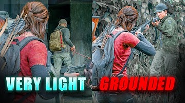 Difference Between Grounded & Very Light Difficulty in The Last of Us 2....(Hillcrest)
