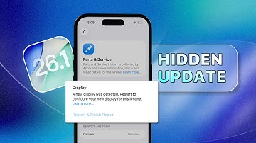 iOS 26.1 Update Test — A Hidden Restriction for Screen!