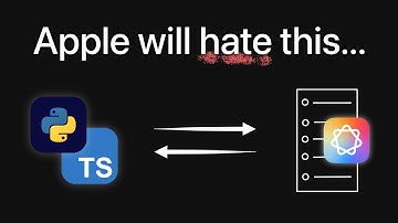 I made an API for Apple Intelligence