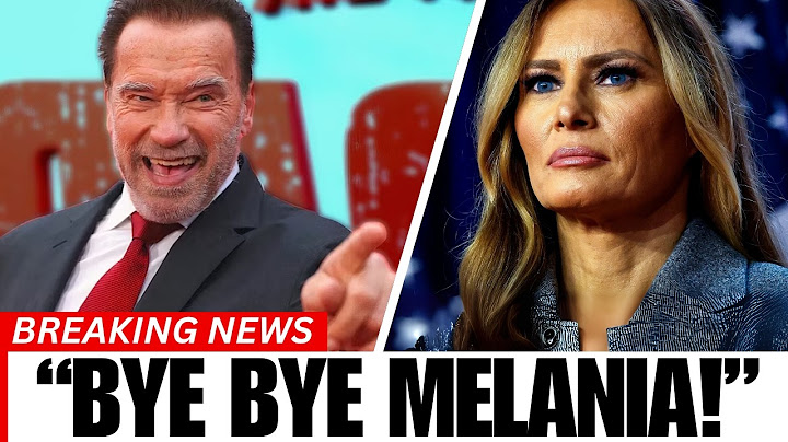 Arnold Schwarzenegger Drops a Bombshell on Melania Trump - "Deport you migrant wife"