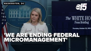 FULL: White House defends Trump