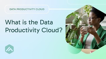 What is The Data Productivity Cloud? 5 Minute Demo