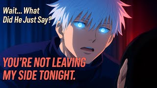 [ASMR]Satoru Gojo stay by your side... all night |gojo x Listener |Nightmare Comfort & Sleep Aid,M4f