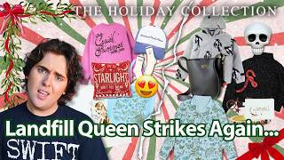 a needlessly thorough ROAST of the Taylor Swift Holiday Collection 💀 *deinfluencing you*