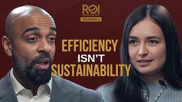 A.I. vs Sustainability: Everyone Has It Wrong | Dr. Lidia Aviles of Futurewave | ROI S3 Ep1