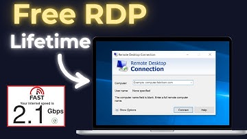 How To Get RDP Free - Lifetime