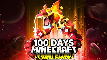 I Spent 100 DAYS as a FAKEMON TRAINER in Pokémon Minecraft Vs my Rival! (Duos Cobblemon)