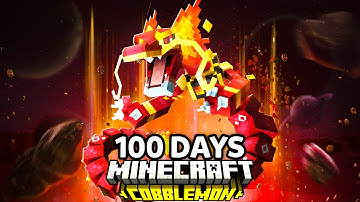 I Spent 100 DAYS as a FAKEMON TRAINER in Pokémon Minecraft Vs my Rival! (Duos Cobblemon)