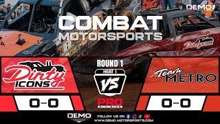 DEMO 1 | Pro-Division | Round 1 | Heat 1 | Bristol Motor Speedway | Intense Demolition Derby