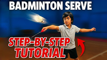  Backhand Serve - A step-by-step guide EVERY BADMINTON PLAYER NEEDS. 🏸 #badmntn 