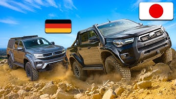 Germany v Japan: Who builds the best off-roader?