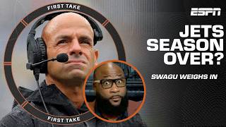 Swagu thinks Robert Saleh was the 'MOST UNIMPORTANT person in the building' for Jets | First Take