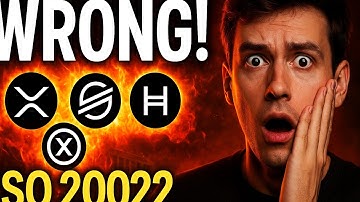 :Misschien hebben we het allemaal mis over XRP, XLM, XDC en HBAR (ISO20022 is niet wat je denkt)