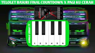 Telolet Basuri Final Countdown X Pagi Ku Cerah QQ Trans Nabila || Pianika Basuri