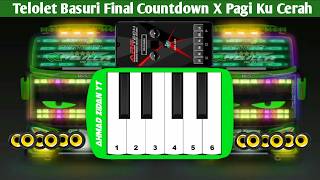 Telolet Basuri Final Countdown X Pagi Ku Cerah QQ Trans Nabila || Pianika Basuri