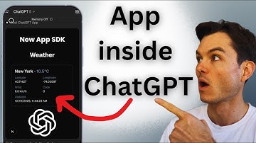 I Built an App Inside ChatGPT! (New App SDK + Next.js Full Tutorial)