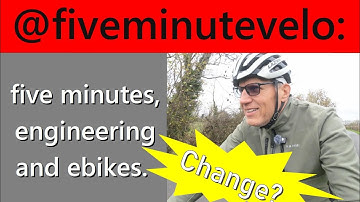 @fiveminutevelo: Alles verandert? #fietsen #fietsleven #fietsgemeenschap #ebike #ebikes #techniek