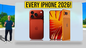 EVERY iPhone 2026 LEAKED! - iPhone 18 Pro Max, iPhone Fold, 17e