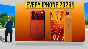 EVERY iPhone 2026 LEAKED! - iPhone 18 Pro Max, iPhone Fold, 17e