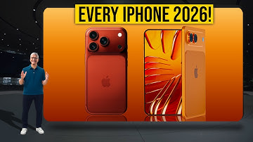 EVERY iPhone 2026 LEAKED! - iPhone 18 Pro Max, iPhone Fold, 17e