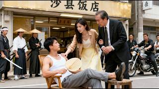 美女奔飯店向老闆求救，殺手人多勢眾囂張挑釁，怎料老闆是隱世戰神，反手就送他們見閻王！ #熱門短劇 #逆襲  #chinese drama eng sub #eng sub full episode