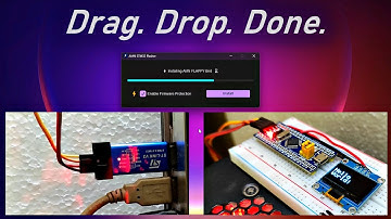 I Built the Easiest STM32 Flasher Ever — Just Drop a .bin File and It Uploads Instantly.