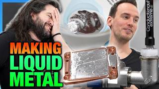 We Made Liquid Metal in a Factory, ft. Der8auer | Made In Germany