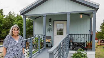My 15-Foot Wide Tiny Home Has a Huge Downstairs Bedroom
