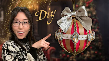 How I Made This Christmas Ornament ✨ DIY Holiday Project