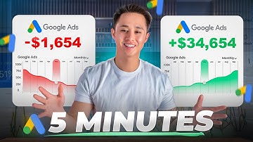 Full Google Ads Tutorial In 5 Minutes - Everything You Need To Know