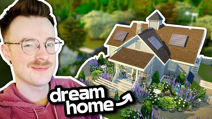 i built my dream home in The Sims 4 🪻🌿