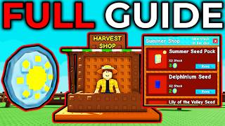 FULL GUIDE to The MEGA HARVEST UPDATE in Grow a Garden!