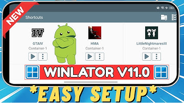 *NEW* Winlator Emulator For Android Easy Setup (2025) | Play PC Games On Android Phone |
