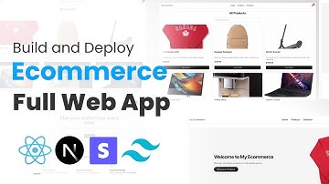 Full Stack Ecommerce Website in NextJS 15, Stripe, TailwindCSS Tutorial | Build and Deploy