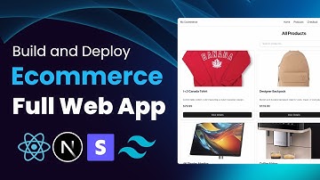 Build and Deploy an Ecommerce Website with NextJS 15, Stripe, TailwindCSS