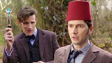 Eleventh Doctor Meets the Tenth Doctor | The Day of the Doctor | Doctor Who