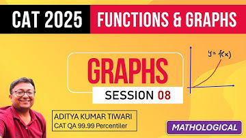 Area under the Curve | Graphs 8 | Functions and Graphs || CAT 2025 Preparation QUANT