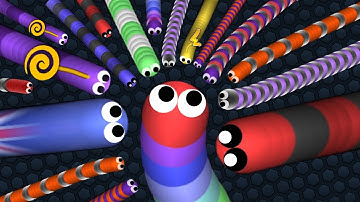 NUMBER 1 WITHOUT TOUCHING MY OWN BODY | EPIC SLITHERIO GAMEPLAY // SLITHER.IO