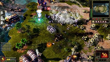 Red Alert 3 1V1 Soviets Vs Hard Allies on Temple Prime.