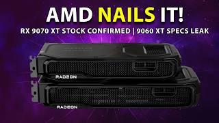 AMD hat es geschafft! RX 9070 XT auf Lager | 9060 XT Spezifikationen durchgesickert