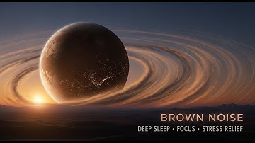 🌌 8h Starship Ambient Drift – Brown Noise for Sleep, Focus & ADHD