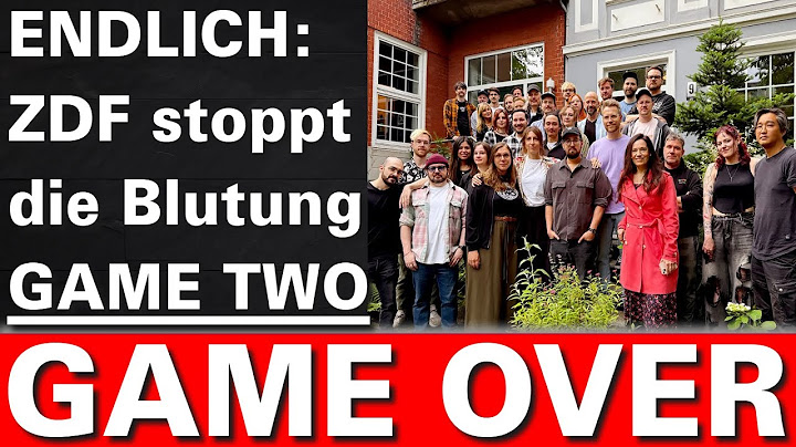 ☠️TOTAL LOSS: This is why ZDF is ending its gaming show GAME TWO