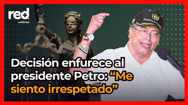 President Gustavo Petro lashes out at the Council of State in Colombia: he feels disrespected.