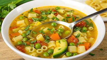 Prepare this vegetable soup, your stomach will thank you!