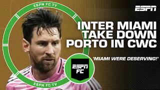 REACTION to Inter Miami's comeback vs. Porto in Club World Cup 🚨   Where were the fans?! | ESPN FC