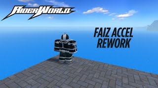 Kamen Rider Faiz Axel Rework Showcase | Rider World
