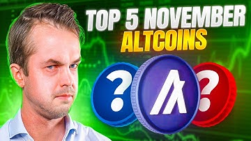 Top 5 Altcoins For November To Trade!